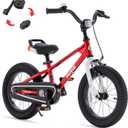 RoyalBaby EZ Kids Bike 12 14 16 18 20 Inch Balance Pedal 2-in-1 Training Bicycle Boys Girls Ages 3 to 12 Years Easy Learn for Beginners