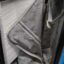 DUKAP RODEZ Hardside Luggage with Ergonomic Handles and TSA Lock | Spacious Travel Suitcase with Four Spinner Wheels and Studs | 24" Medium Luggage | Light Blue