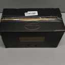 S&Q'S CERAMICS Ceramic Small Bowls for Kitchen, Set of 6, 9 ounces Ice Cream Bowls, Small Serving Bowls for Soup, Dipping, Condiments, Side Dishes, Snack, Prep (Black and Grey (4.25 inch)