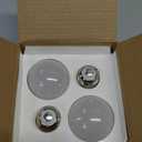 SHINE HAI Dusk to Dawn Light Sensor Bulbs, A19 12W(100 Watt Equivalent) LED Light Bulbs, 1200 LM, E26 Base, Daylight White 5000K Outdoor Bulbs for Porch, 4-Pack