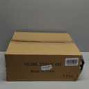 5 Pack Folding Closet Organizers Storage Box, Stackable Storage Bins, Plastic Drawer Basket Closet Storage for Wardrobe Cupboard Kitchen Bathroom Office 5L (White)