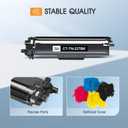 TN227 TN-227BK/C/M/Y High Yield Toner Cartridge 4 Pack:Compatible Replacement for Brother TN 227 TN-227 TN-223BK/C/M/Y TN223 for HL-L3270CDW MFC-L3770CDW HL-L3290CDW MFC-L3750CDW HL-L3210CW Printer