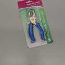 Single Hole Punch 1/4 Paper Hole Puncher for Crafts, One Hole Puncher with Blue Soft Grip Handle for Kids and Adults, Handheld Circle Punch for Paper Crafts in Home, Office, Classroom