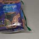 Always Discreet Boutique Incontinence and Postpartum Underwear for Women, Maximum Protection, Large, Black, 18 Count