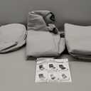 ESMING HeavyDuty Automotive Fabric Front Bench Seat Cover for Toyota Tacoma 2005 2006 2007 2008 2009 2010 2011 2012 2013 2014Gray