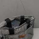 Large Women Lunch Bags/Insulated Adult Lunch Box/Leakproof Cooler Lunch Tote Bag with Storage Pocket. Reusable Lunch Purse for Work Picnic Hiking 12L, Stripe