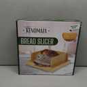 Bread Slicer for Homemade Bread, Foldable Bamboo Bread Cutter with Adjustable Thickness, Crumb Catcher Tray, and Non Slip Base  Sourdough & Loaf Slicer for Bakers