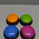 Learning Resources Answer Buzzers - Set of 4, Ages 3+, Assorted Colored Buzzers, Game Show Buzzers, Perfect for Family Game and Trivia Nights, for Kids