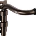 ENJOYBASICS Blackout Curtain rod for windows 66 to 120, Wrap Around Curtain Rods for Bedroom, Living Room, Adjustable from 30 to 129 Inches, Bronze