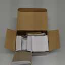 2 Pack Crystal Glass Dummy Door Knobs, Non-Turning Single Side Dummy Door Knob for Interior Doors in Antique Brass