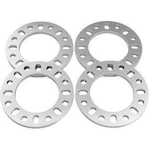 4PCS 8 Lug Wheel Spacers 1/2 Inch (12mm) Thick, 8x6.5 8x165.1 8x170 8x180 Die Cast Aluminum Wheel Spacers, Compatible with F250 E350 Ram 2500 Suburban 2500 Sierra 2500HD 3500HD