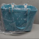 Bag, 18.9" x 9.4" x 13.8" Waterproof Beach Totes with Zipper Pocket, Durable Open Travel Handbag