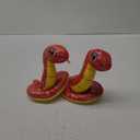 2 Pcs Chinese Snake Plush 2025 Year of The Snake Stuffed Animal Plush Chinese New Year Plush Decoration Mascot Doll Plushies for Spring Festival Bedtime Gift Bed Rest Chair Table Decor(Wish Snake)