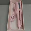 Waver Curling Iron Lena S12 Beach Waver Curling Wand, Hair Tool with 2 Barrels, Anti-Scald Protection, Adjustable Time & Temps, Dual Voltage, Titanium Coating for Effortless, Long-Lasting Waves