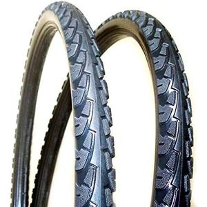 26x1.95/26x2.125/26x1.50 1 Pair Bcycle Tire Fixed Inflation Solid Tyre Bicycle Gear Solid for Mountain Bike(2 pcs)
