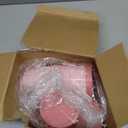 longway 7 oz/ 200ml Empty Slime Containers Plastic Jars with Lids for Beauty Products, DIY Slime Making or Travel Storage MakeUp (12 Pack, Pink)