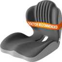 Seat Cushion Memory Foam Seat Cushion for Truck Driver Office Chair Cushion Home Chair Cushion Car Seat Cushion Non Slip Pad Sitting Ergonomic Cushions for Office Workers Car Drivers, Medium
