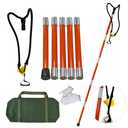 ZThrgran Arborist Slingshot Throw Line Rope Launcher, 150FT Throwing Height Portable Arborist Rope Launcher for Tree Work & Rope Placement