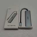 Acer USB C Hub, 7 in 1 Multi-Port Adapter for Laptop, 4K, HDMI Splitter with 2 USB A 3.1 & Type-C to HDMI Data Port, PD 100W Charging, SD Card Reader for Computer, Desktop, Space Grey