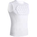 Legendfit Adult Baseball Football Chest Protector Padded Compression Shirt Support Softball Lacrosse Heart Sternum Guard S