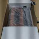 Vinyl Record Player with Speakers,3 Speed Turntable with Latest Bluetooth 5.3, Aux Input, Headphone Jack, RCA Output and Auto Stop, Mirror Vintage Wooden Brown