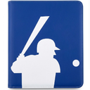 Baseball Card Binder 900 Pockets, Toploader Trading Card Holder with Removable Sleeves, WaterResistant Blue Collector Album for Baseball Cards 20242025