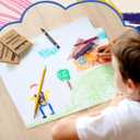 192 Pcs Bulk Crayons Packs with 288 Pcs Sharpened Bulk Pencils(#2 Hb), Back to School Gifts for Students Mini Crayons Individual Pack 8 Colors for Classroom Party School Supplies (48 Boxes)