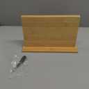 Knife Block Multifunctional Stands Knife Block Wooden Creative Universal Magnetic Knife Storage Rack Kitchen Supplies Without Knives Storage (Size : Bamboo-11.8")