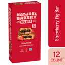 Nature's Bakery Whole Wheat Fig Bars, Real Fruit, Strawberry, 12 Twin packs (EXP 10/24/26)