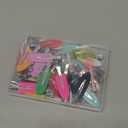 Creaseless Hair Clips for Women Styling 40Pcs Getting Ready No Crease Hair Clips for Bangs Setting No Bend Dent Makeup Clip Application Skincare Clip (Multicolor)