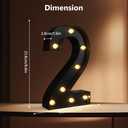 Black 2026 LED Marquee Numbers, LED Marquee Letter Lights New Year decor, Grad 2026 Sign Light up Letters for Graduation Decorations, Class of 2026 Light Up Numbers for Home College Graduation Party