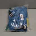 Ekouaer Women's Maternity Shirts 3 Packs Nursing Tops Flying Short Sleeve Breastfeeding Tees Side Ruched Pregnancy Clothes Size XL