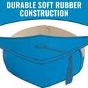Fun Express Blue Graduation Cap Crowns 12 Pieces (Blue, M)