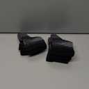 Plantar Fasciitis Sock (6 Pairs) for Men and Women, Compression Foot Sleeves with Arch and Ankle Support (Black, Medium)