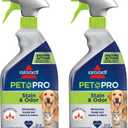 Bissell Pet Pro Stain and Odor Eliminator with Enzyme Action, 2 pack, 77X7F