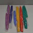 Astercook Knife Set, 12 Pcs Color-Coded Kitchen Knives Set, 6 Color Anti-Rust Coating Stainless Steel Chef Knife Sets with 6 Blade Guards Dishwasher Safe