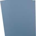 24 Sheets 8 1/2 x 11 Thick Paper Cardstock Blank Cards 250GSM Colorful for DIY Crafts Cards Making, Invitations, Scrapbook Supplies (Dusty-Blue)