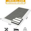 LUMUNANCE Twin XL Box Spring 2 Inch Low Profile Metal Box Spring Twin XL Size Bed Base, Mattress Foundation with Fabric Cover, Easy Assembly