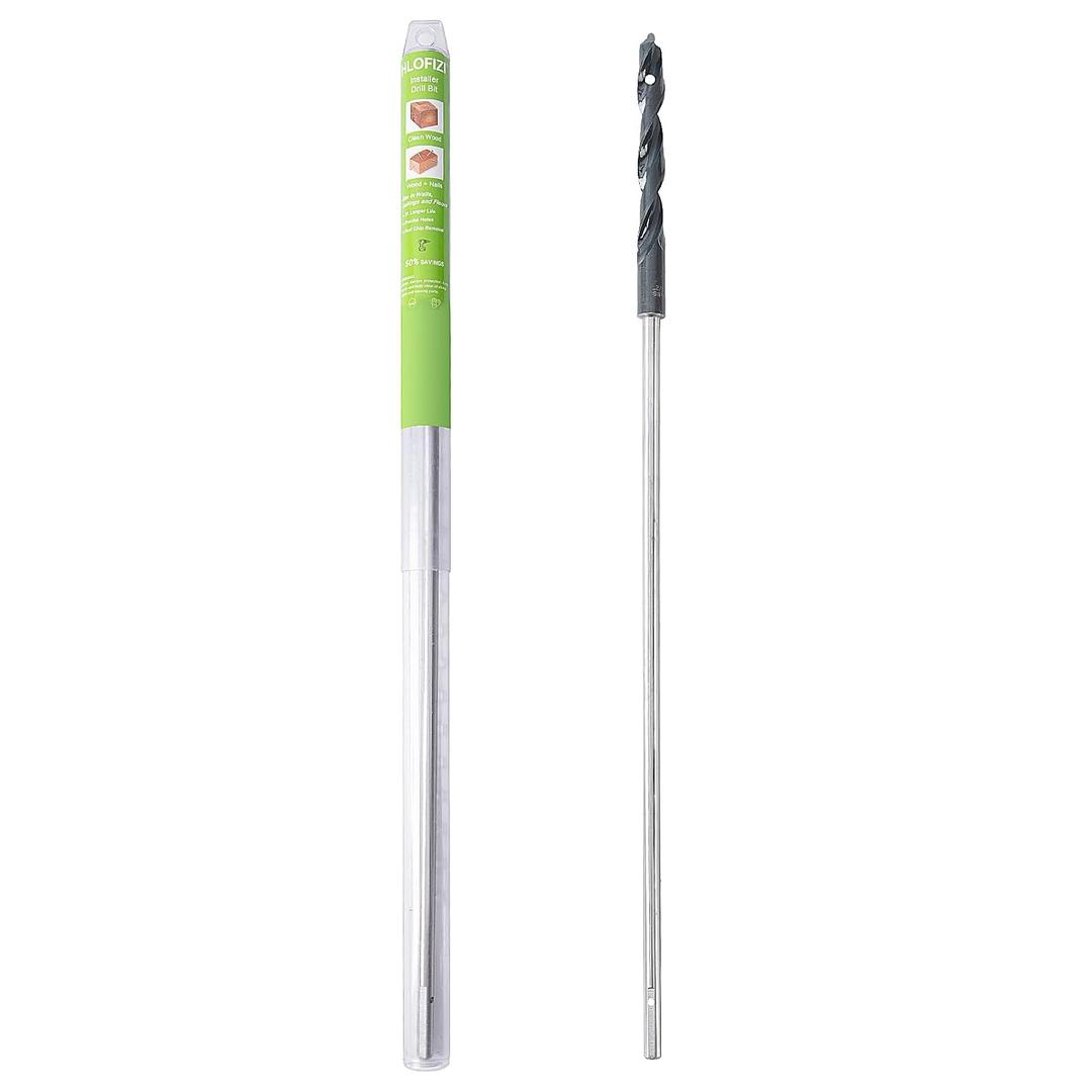 3/8 x 36 Long Drill Bit (1 Pack) Installer Drill Bit for Wood with Nails