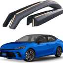 Goodyear Shatterproof in-Channel Window Deflectors for Toyota Camry 2025-2026 Sedan, Rain Guards, Window Visors for Cars, Vent Deflector, Car Accessories, 4 pcs - GY008060