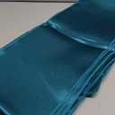 10 Pack Teal Blue Table Runner 7"W x 108"L, Satin Silk-Like Smooth Table Decor for Wedding Prom Event Party