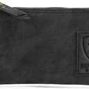 Berliner Bags Vintage Pencil Case, Real Leather Pencil Case, Small Case, for Pencils and Accessories - Dark Grey