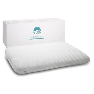 Slim 3.2" Stomach Sleeping Memory Foam Pillow-Thin, Flat, Soft Yet Supportative for Belly, Back& Stomach Sleepers