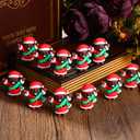 100 Pcs Little Black Jesus Figures Jesus Loves You Christ Little Christ Tiny Figures Christmas Sunday Religious Party Favors Gift