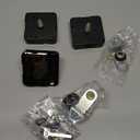 3PCS Clock Mechanism Kit, Quartz Clock Movement Replacement with 8 Pairs of Short Clock Hands, Battery Clock Replacement Mechanism Include Clock Hands DIY Repair Parts (Total Shaft Length 16/20/23mm)