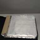 Rayvol Trading Card Binder, 12 Pocket Fit 1800 Cards - Metal D-Ring Card Holder with 75 Double-Sided Clear Pages, Top-Loading Collectors Album -Midnight Blue