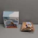 KOOLTAIL Inflatable Dog Cone Collar, Soft Donut E Collar for Dogs After Surgery to Stop Licking Enhanced Alternative, Blow Up Pet Neck Pillow Recovery Adjustable Cone for Dog Cat, Lion Brown M (Medium(13-15in))