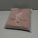 MooMee Fitted Bottom Sheet Only 100% Washed Cotton Linen Like Textured Breathable Durable Soft Comfy Deep Pocket Fits Mattress up to 17" (Dark Orange, Queen)