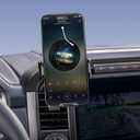 ELOHEI Phone Mount for Ford F-150 with Custom Base, Custom Fit Car Phone Holder for Ford F150 2022 2023 2024 2025 Car Accessories (HE05)