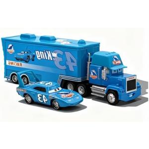 Iridety Movie Car Die-cast Vehicles Toys Set for Boy Gifts (Blue)